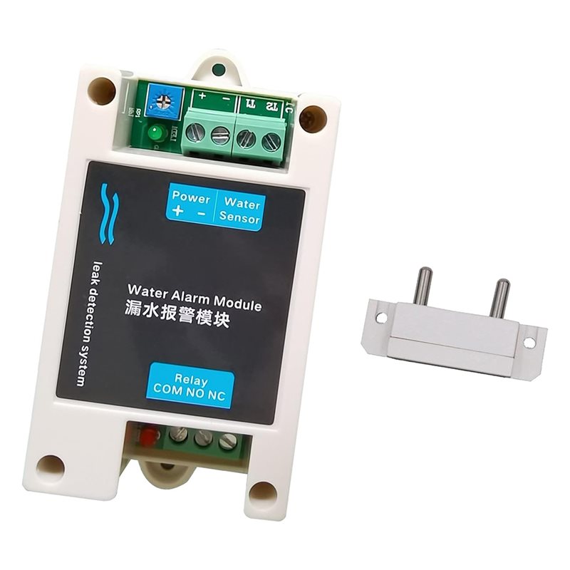 Water Leak Detector Wired - [NEU!A25P】 12V DC Kabelgebundene Wasserdetektoren, Wasserleckalarmmodul,