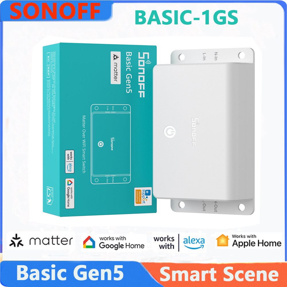 Sonoff Basic Switch - SONOFF Basic Gen5 (BASIC-1GS) Matter WLAN-Smart-Schalter