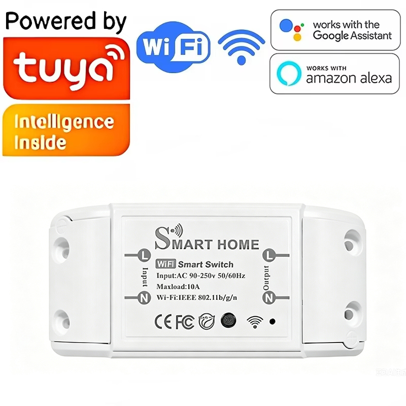 Sonoff Basic Switch - Kompatibel mit Tuya WiFi Smart Lichtschalter