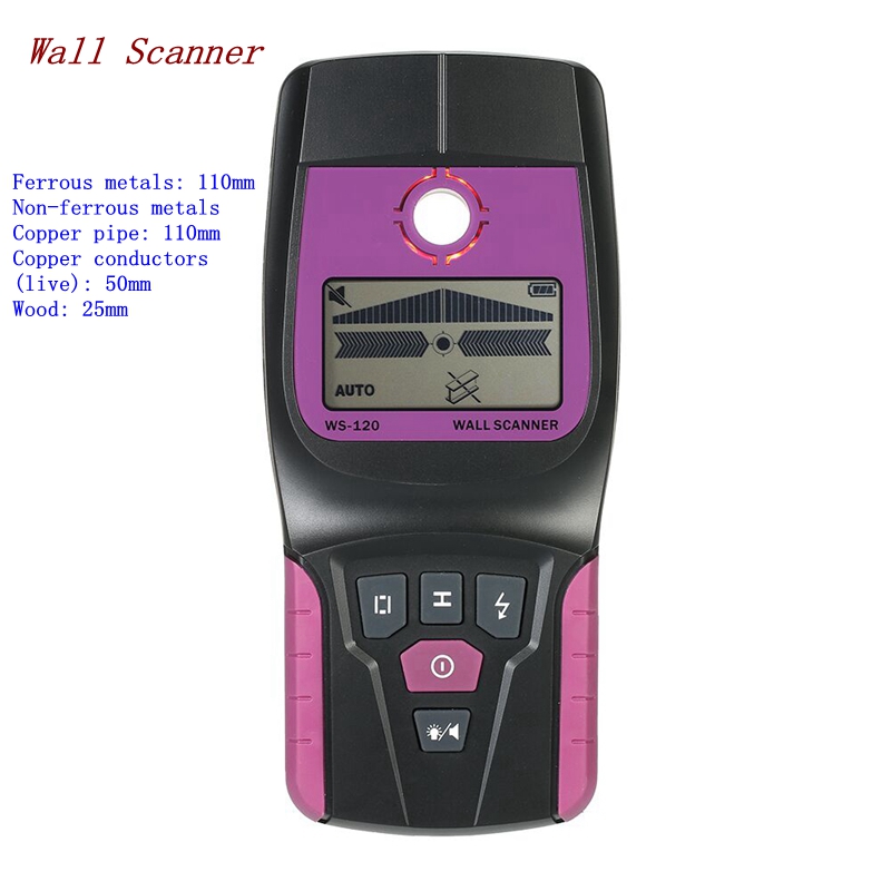 Water Leak Detector Wired - WS120 Wand Scanner Multifunktionale Wand Detektor