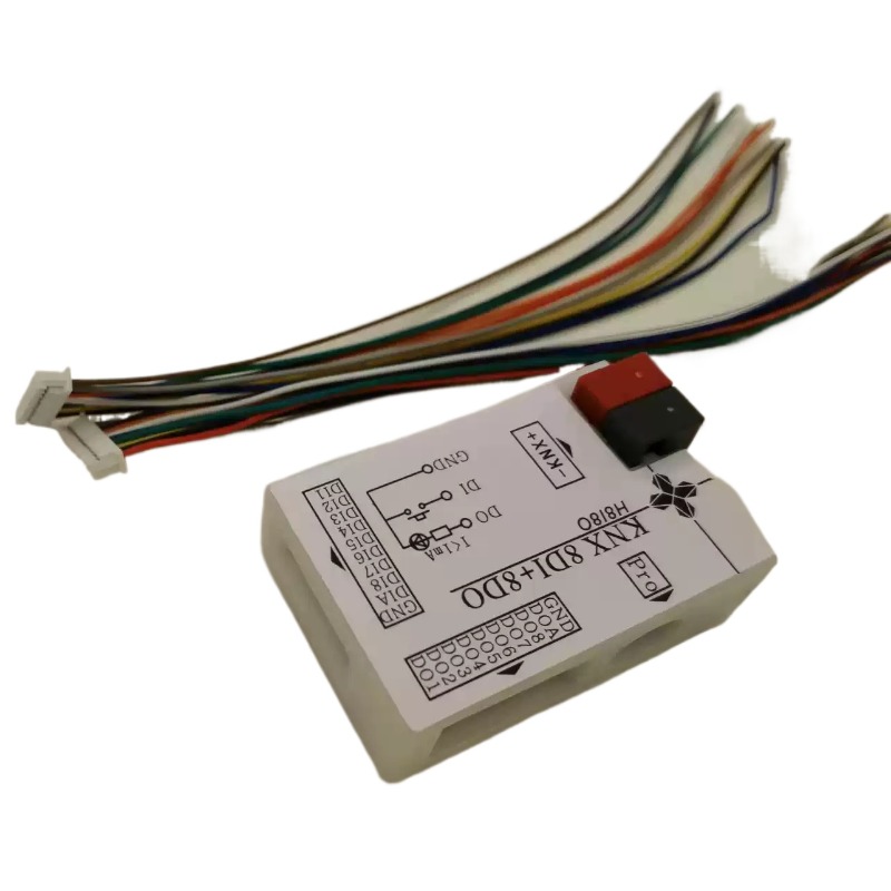 Diy Knx Home Automation - KNX 8DI+8DO Eingangs-/Ausgangsmodul H8I8O Digitaler I/O-Controller