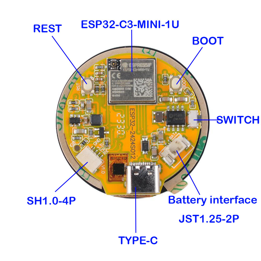 ESP32-Display 1,28 Zoll ESP32- – Home Automation With Arduino Bewertung und Preis