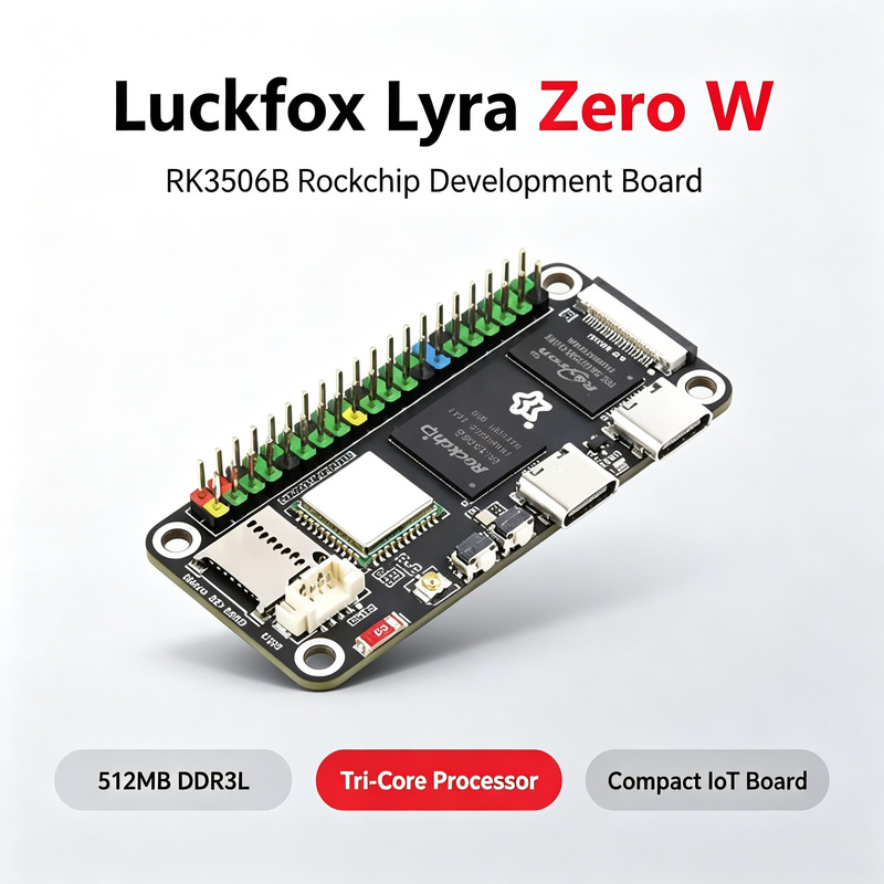 Luckfox Lyra Zero W RK3506B Ro – Pi Zero W Board Bewertung und Preis