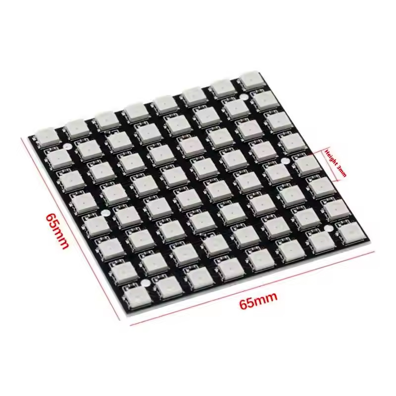 WS2812 LED 5050 RGB 8x8 64-Bit – Rgb Led Matrix 8X8 Bewertung und Preis