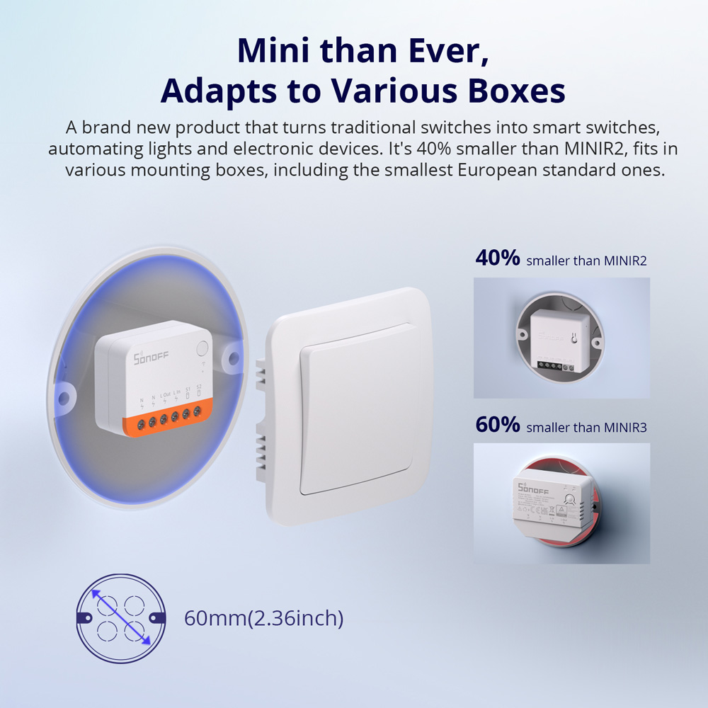 SONOFF MINIR4 Extreme WLAN-Sma – Sonoff Basic Switch Bewertung und Preis