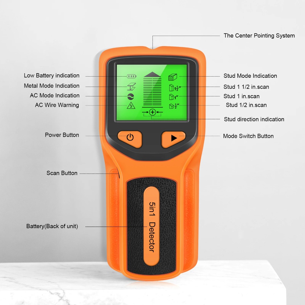 5-in-1 Digitaler Balkendetekto – Water Leak Detector Wired Bewertung und Preis