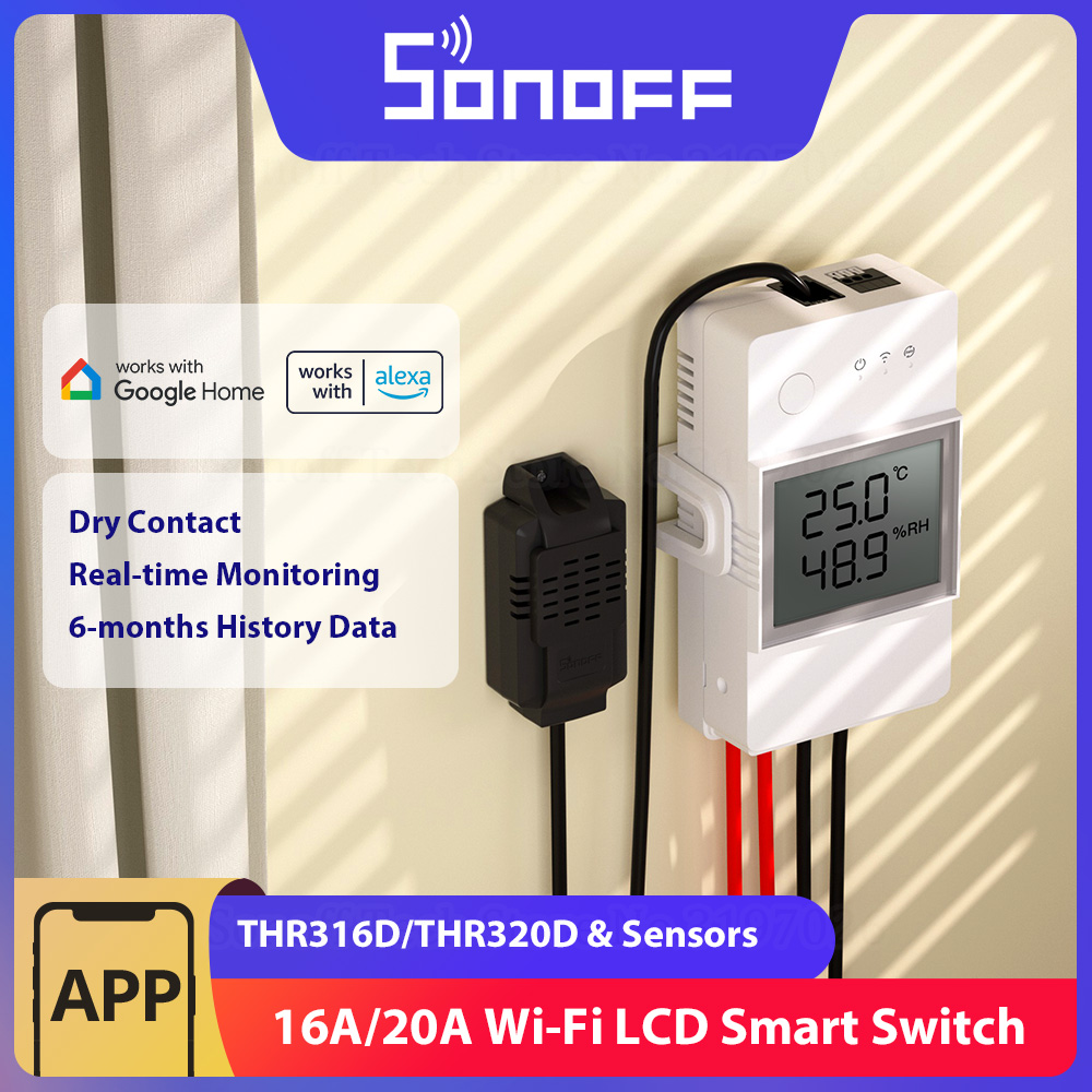 SONOFF THR316D/THR320D Tempera – Sonoff Basic Switch Bewertung und Preis